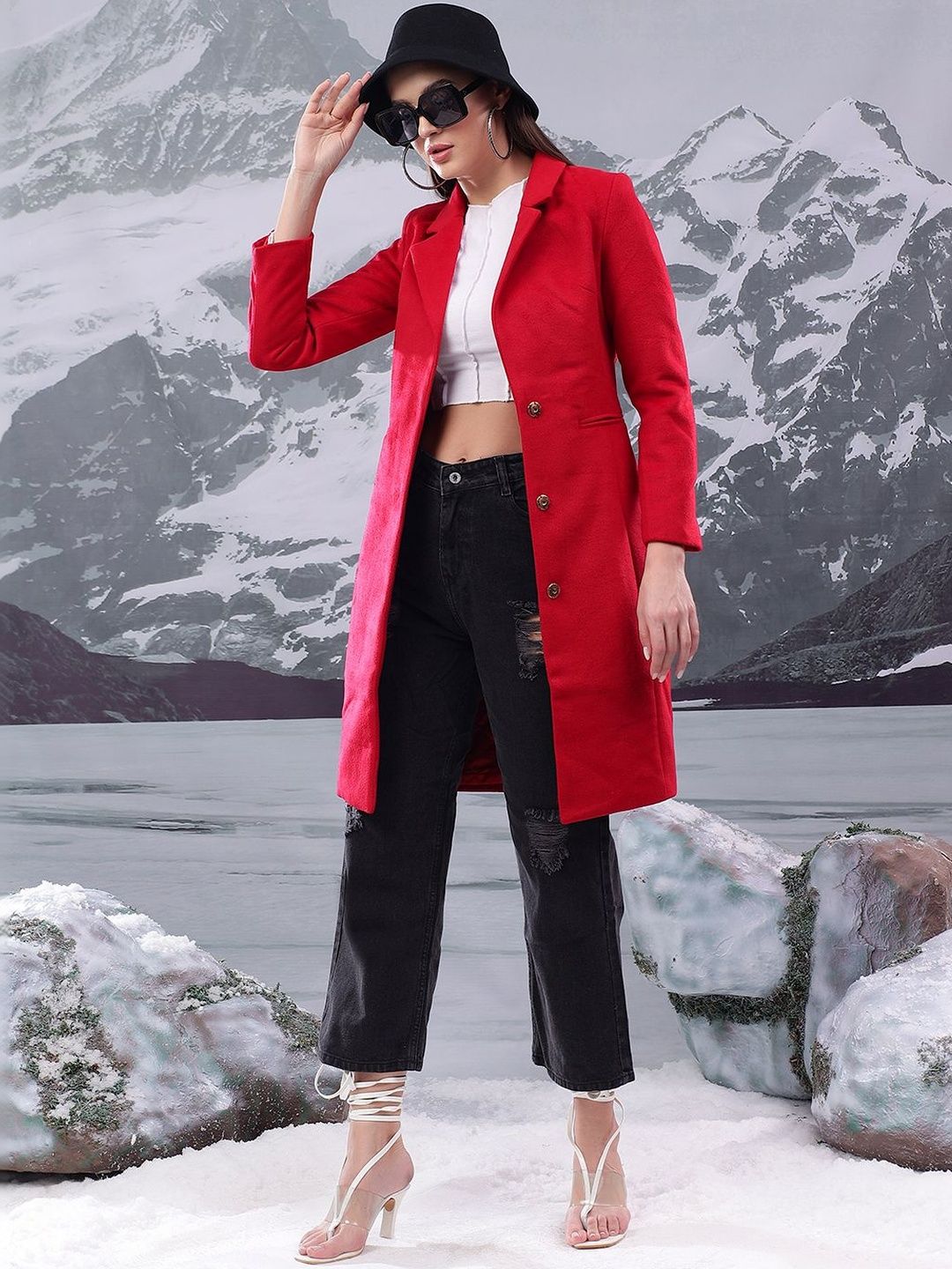 Nowi Single Breasted Coat