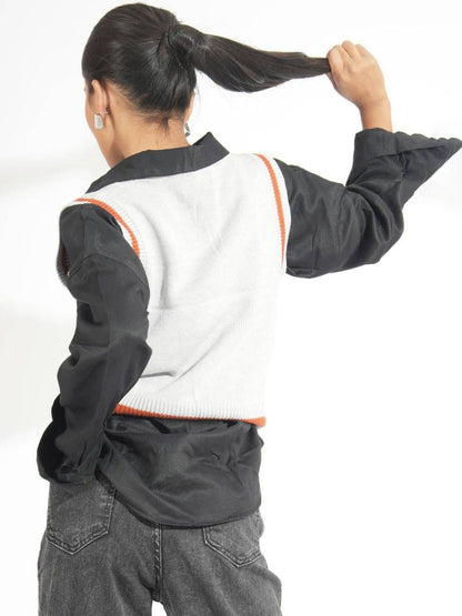 NOWI Women Woollen Sweater Vest