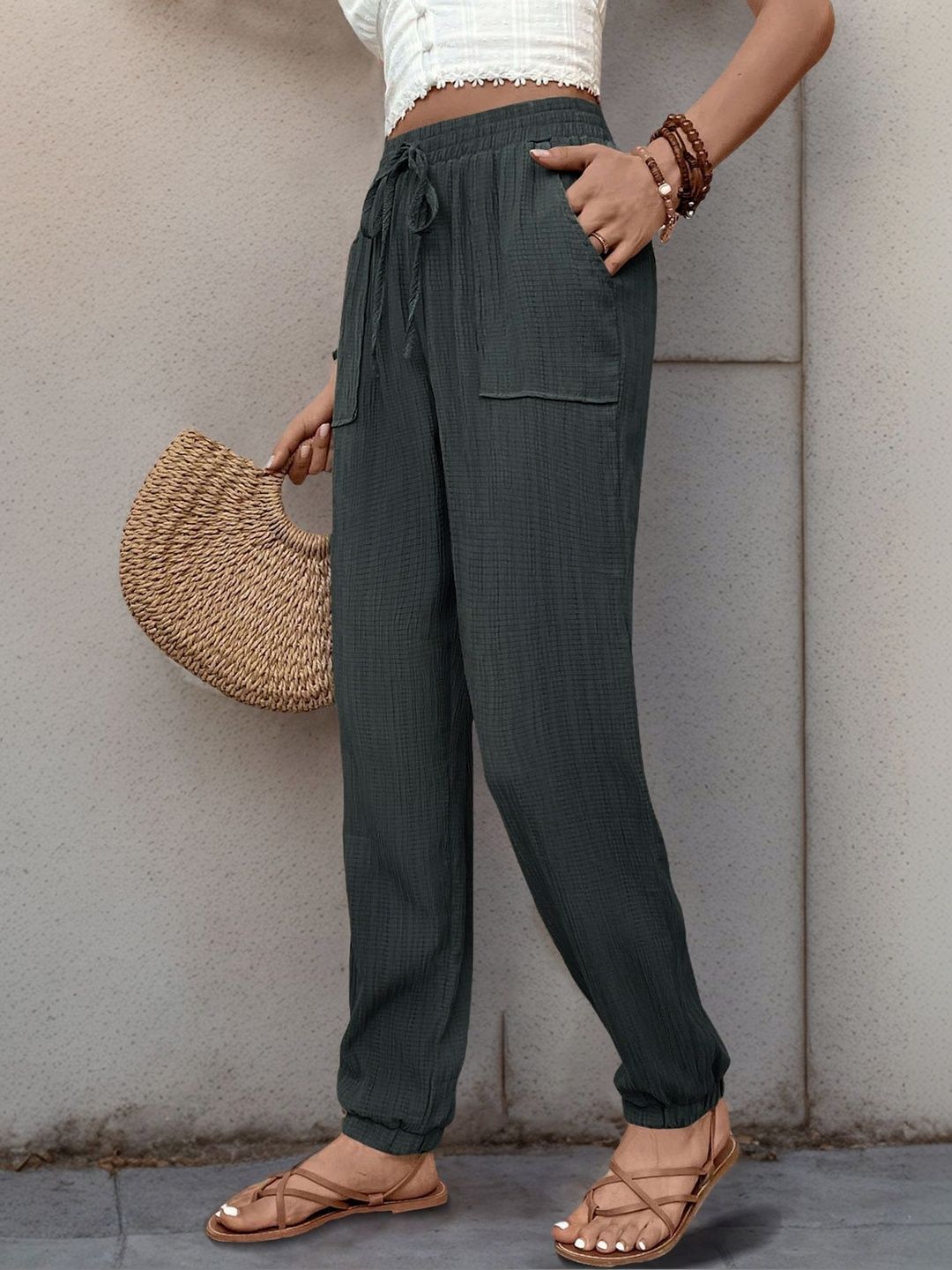 Women Non Iron Trousers