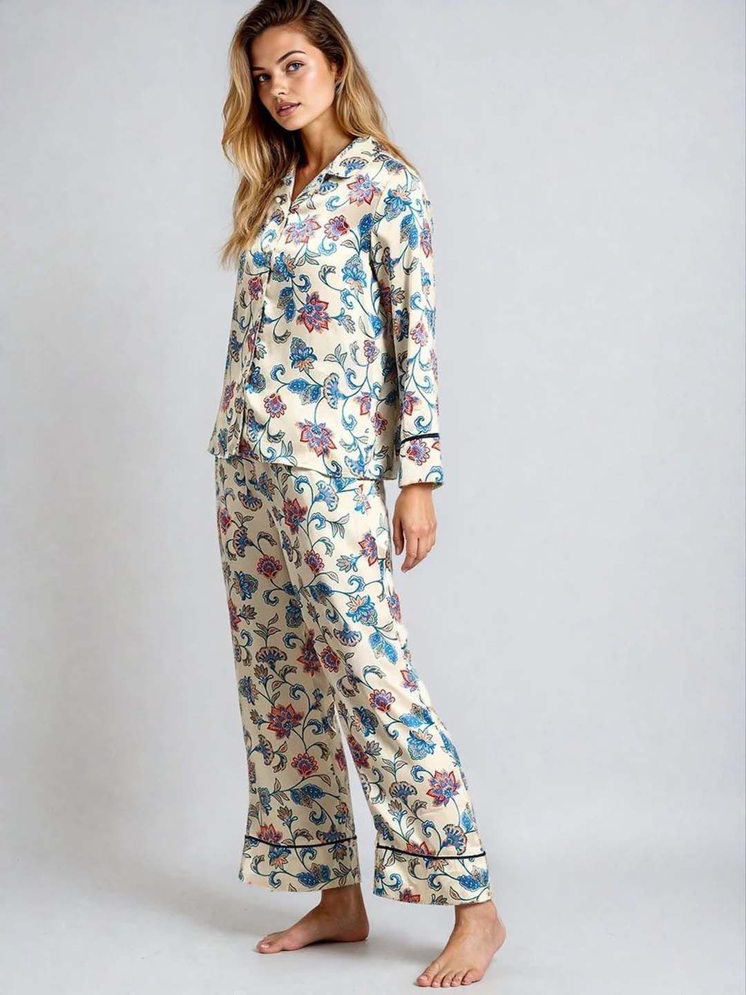 NOWI Women Printed Night suit
