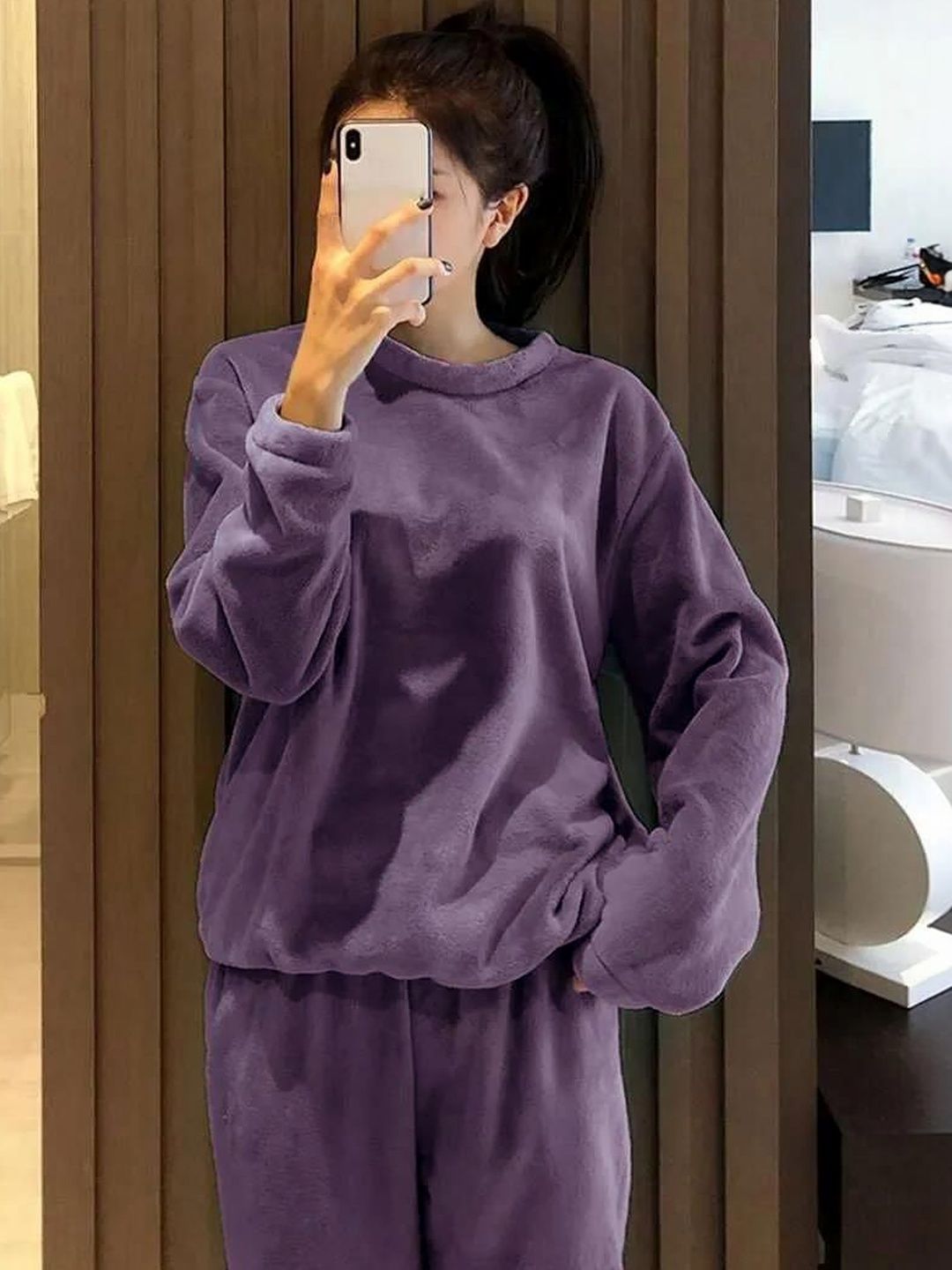 Round Neck Night Suits