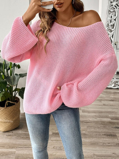 Women Ribbed Pullover