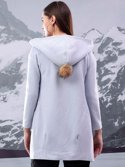 NOWI Cotton Single Breasted Hooded Coats