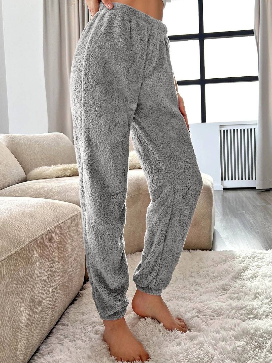 Women High-Rise Easy Wash Trousers