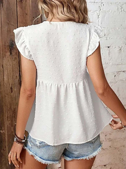 NOWI Flutter Sleeve Top