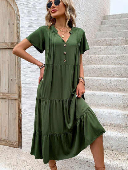 A-Line Midi Dress