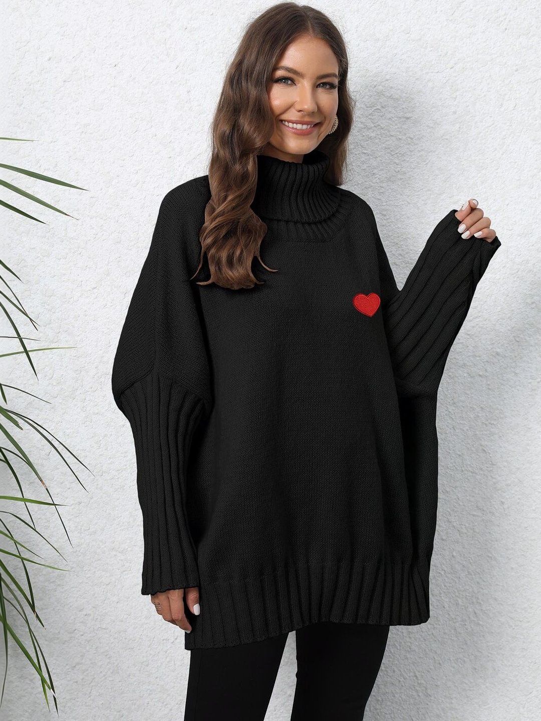 Women Pullover with Embroidered Detail