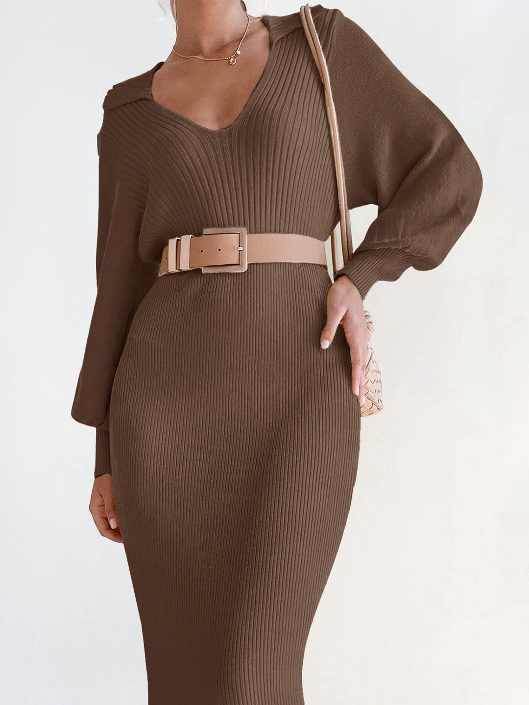 A-Line Midi Dress