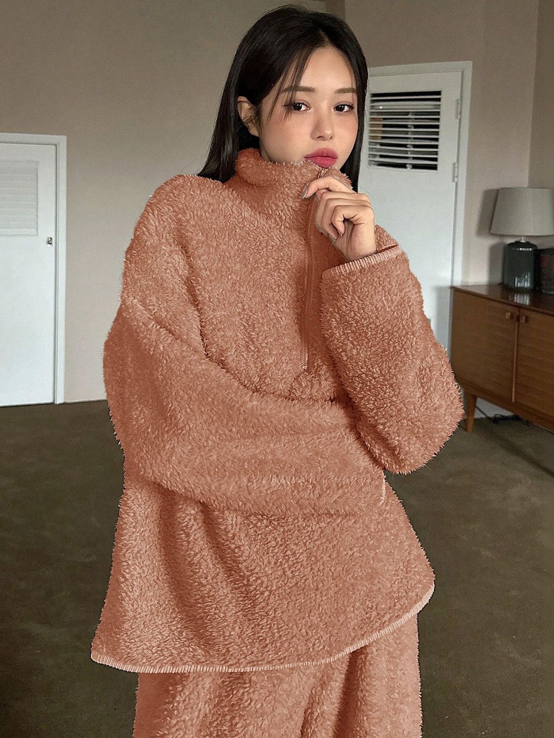 NOWI High Neck Sweatshirt & Trousers Co-Ords