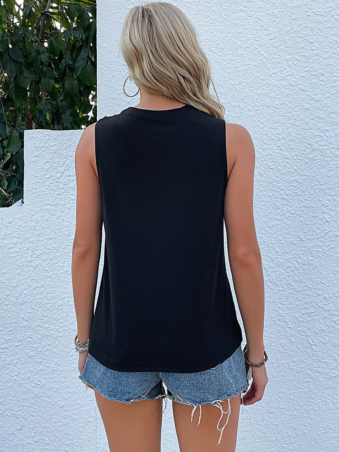 Embroidered Cotton Top