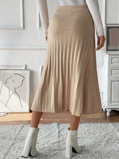 Pleated Midi Skirts