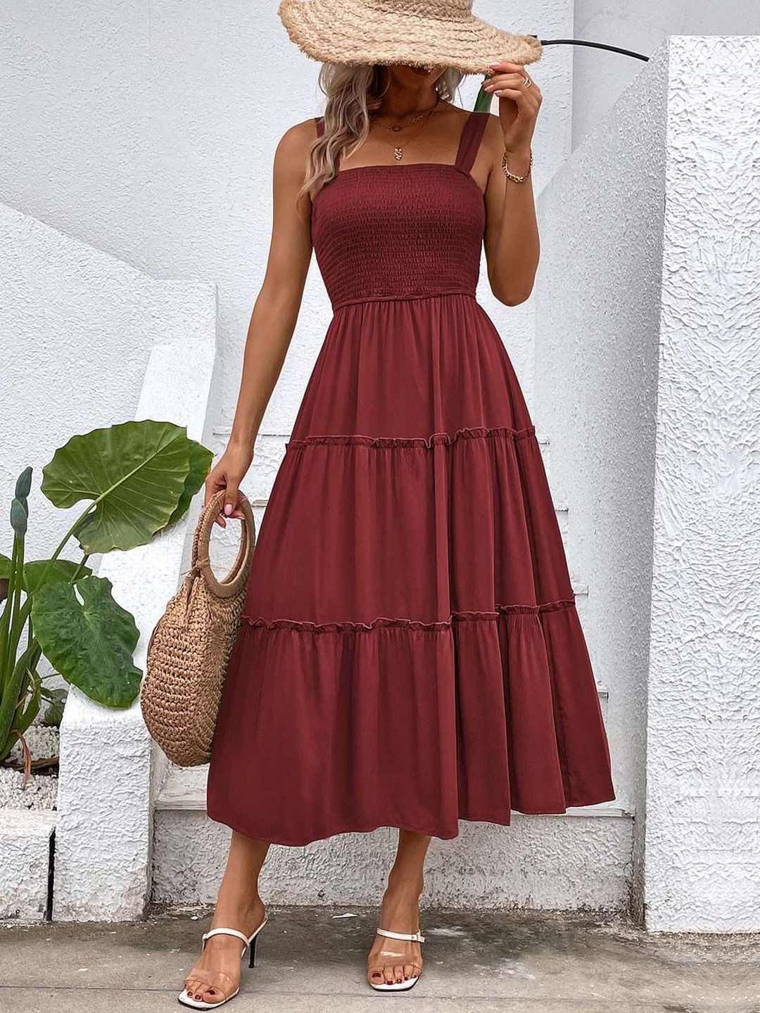 NOWI A-Line Midi Dress