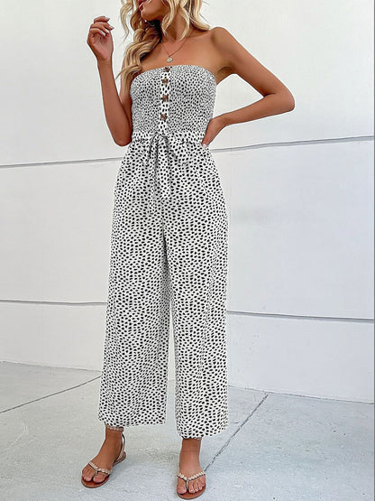 Printed Basic Jumpsuit