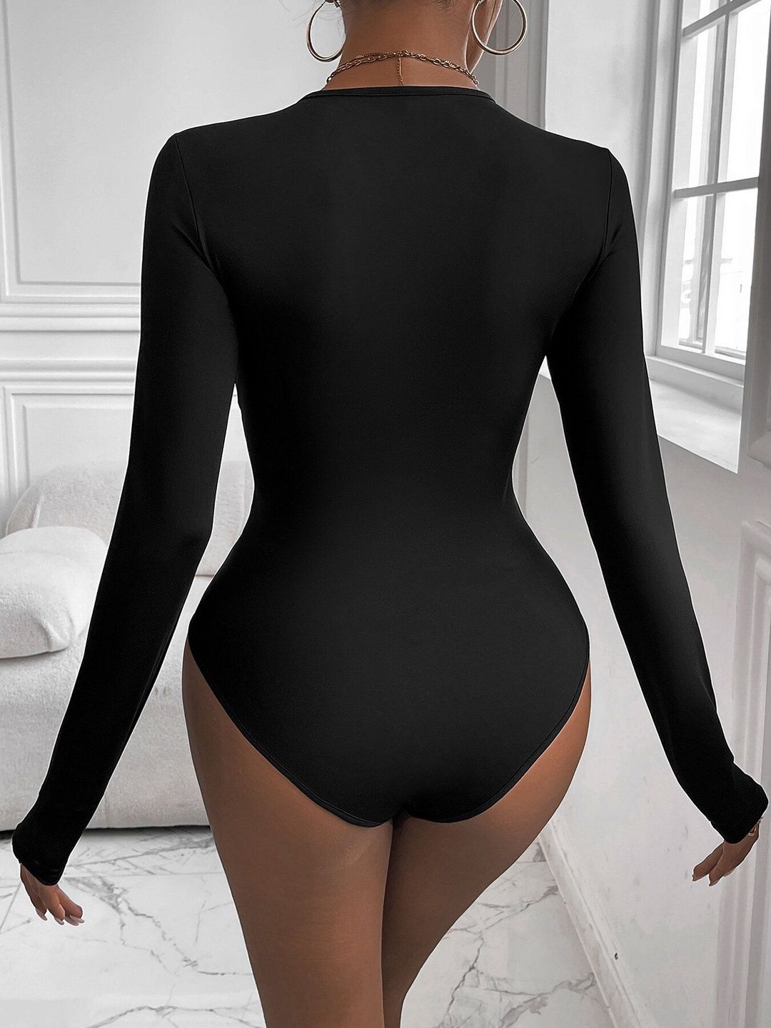 Round Neck Bodysuit