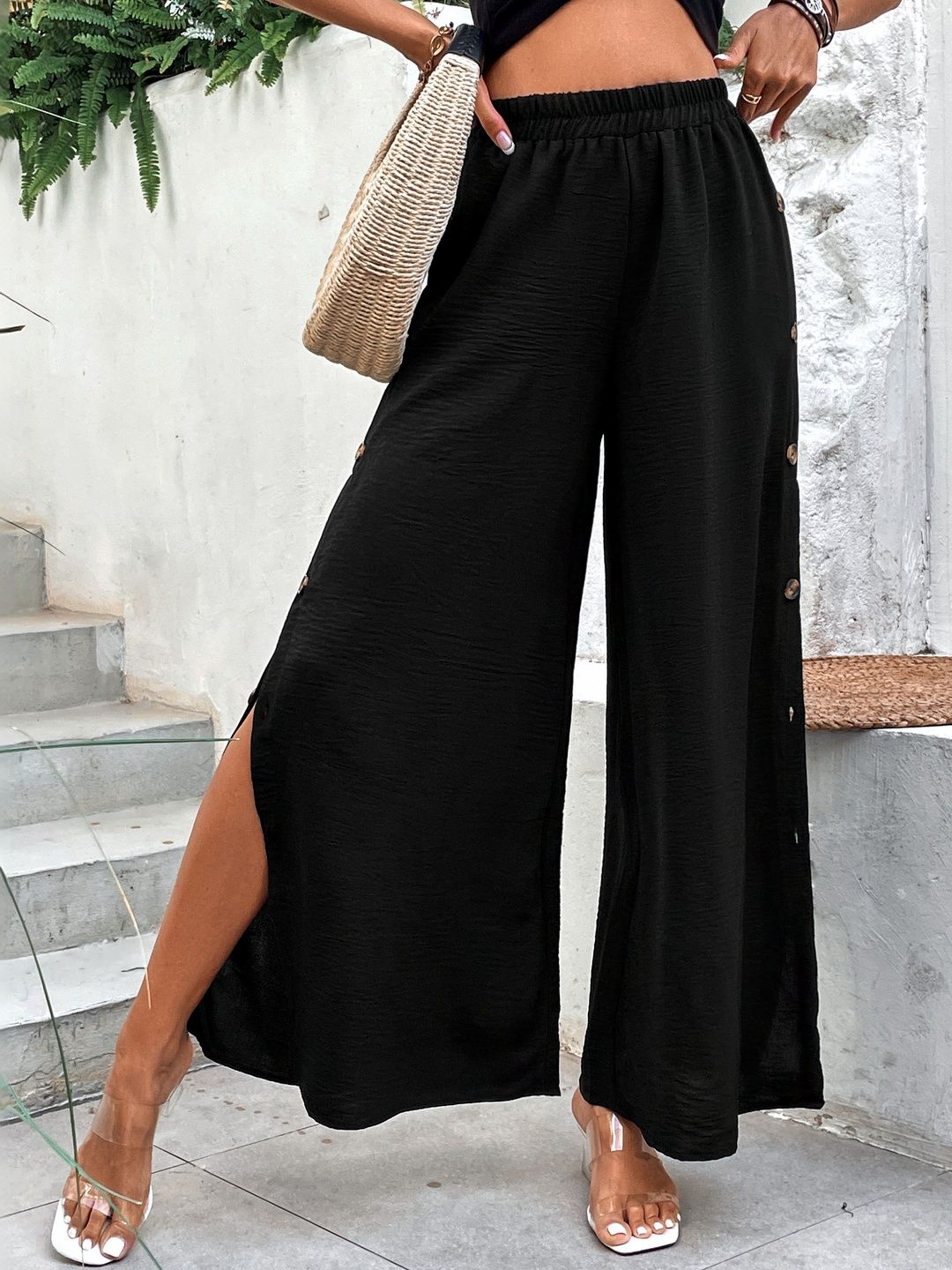 Women Non Iron Trousers