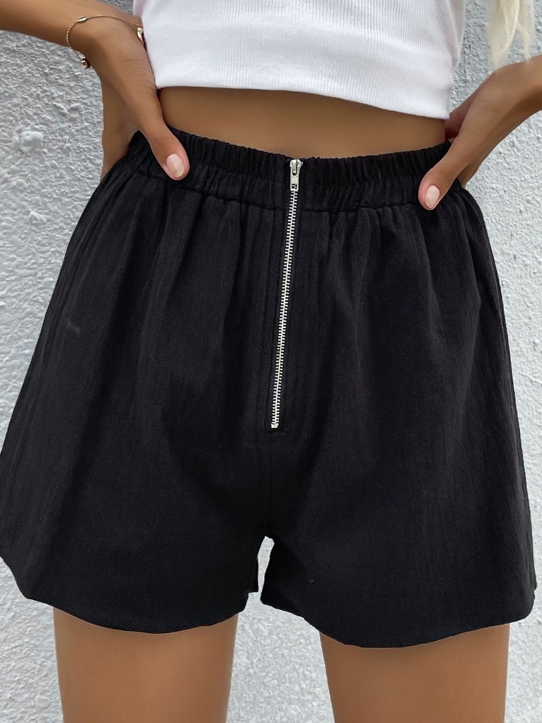 Women High-Rise Fashion Shorts