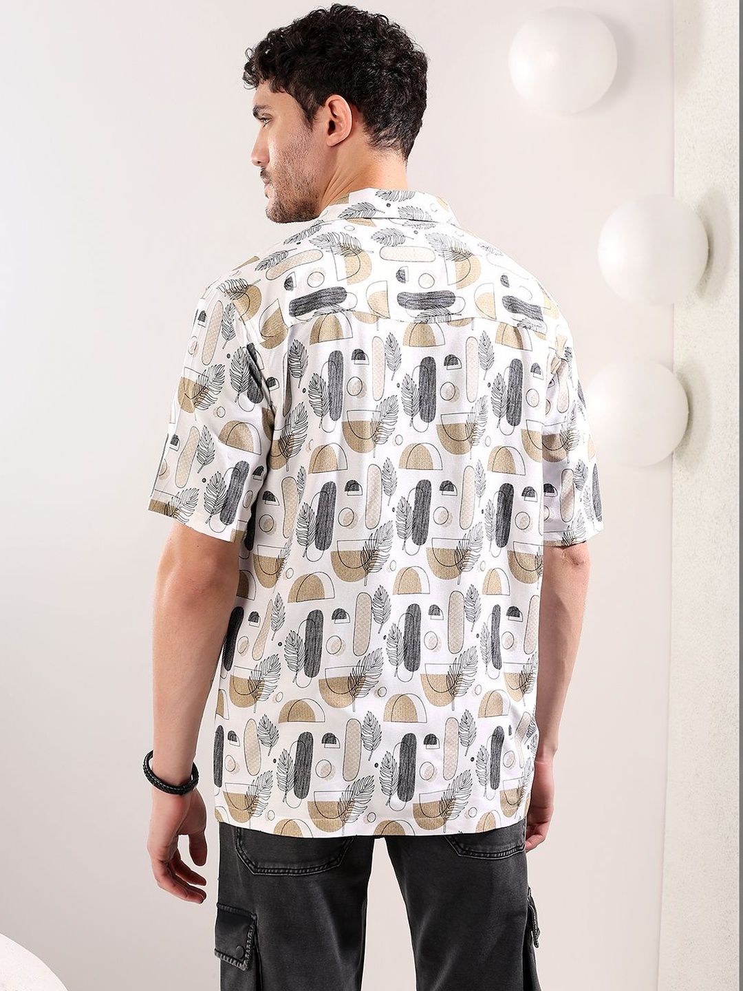 NOWI Men Printed Casual Shirt