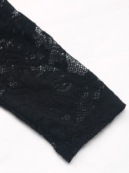 Self Design V-Neck Bodysuit