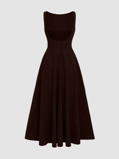Fit & Flare Midi Dress