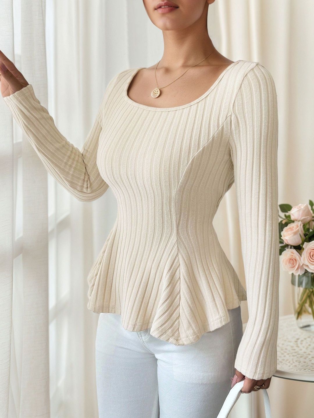 NOWI Peplum Top