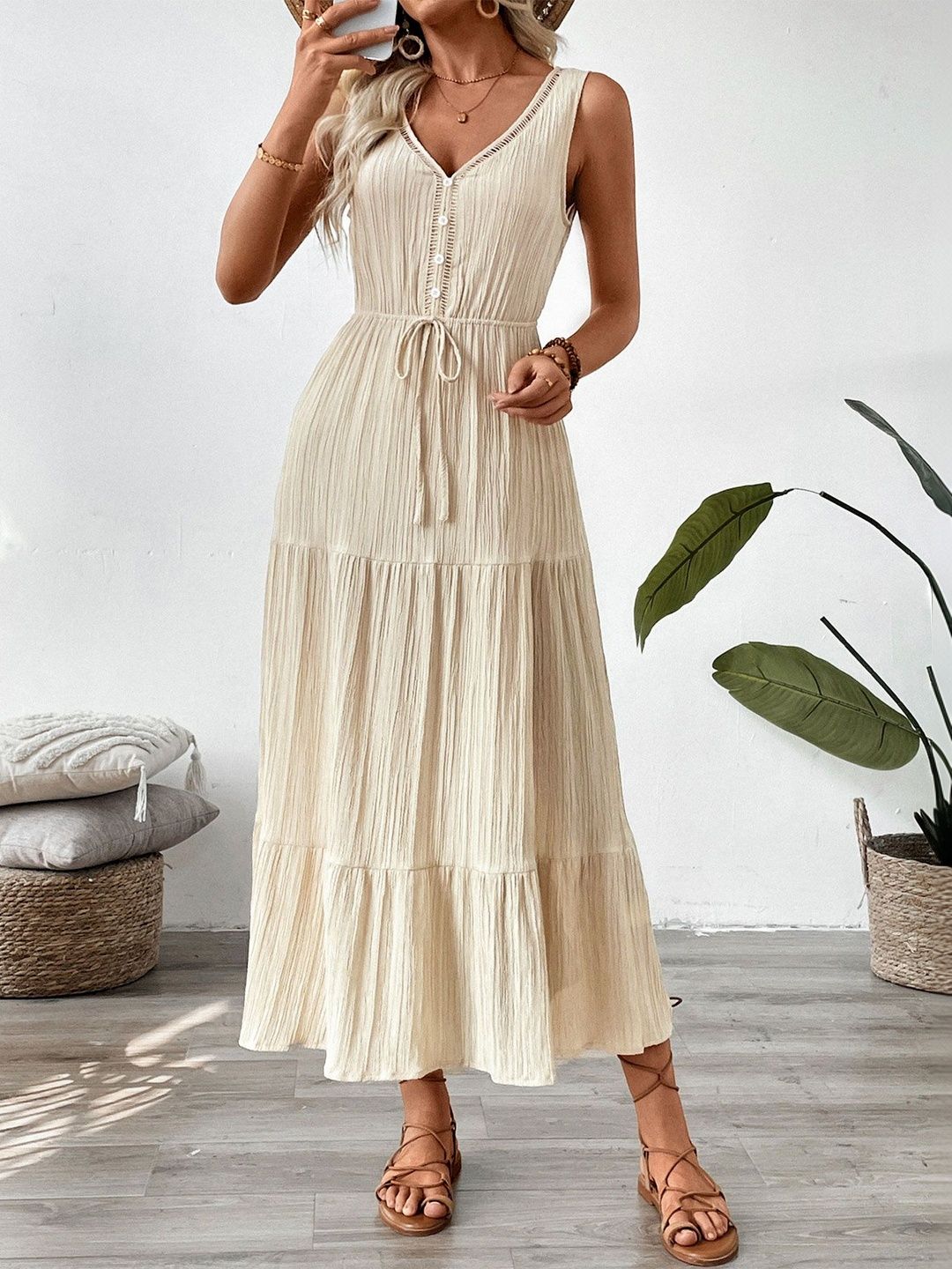 A-Line Maxi Dress