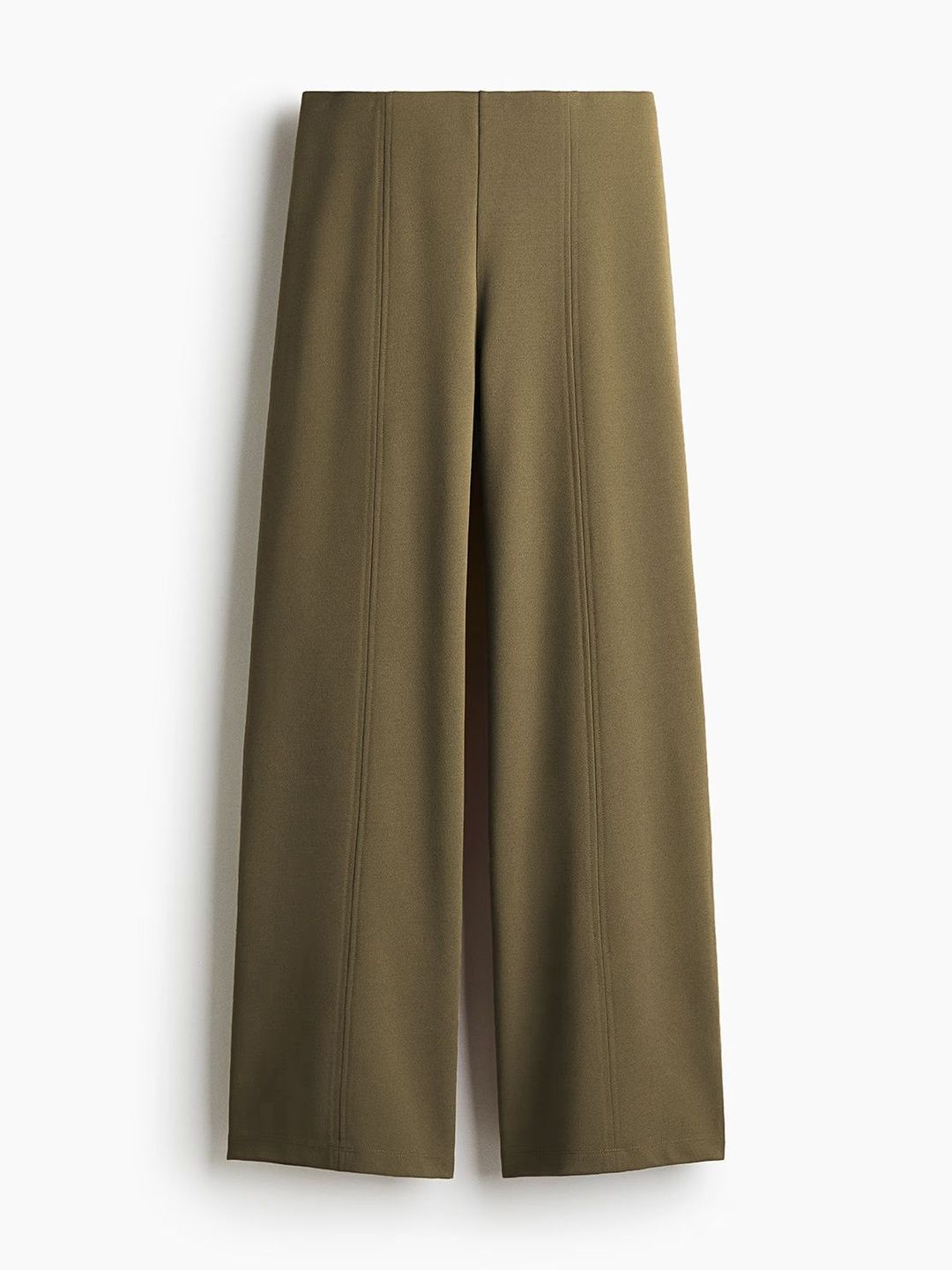 NOWI Women Straight Fit High-Rise Pleated Trousers