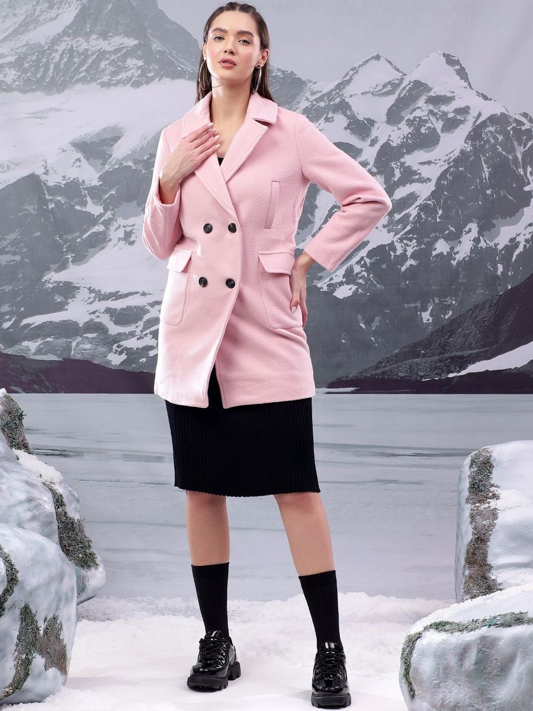 Nowi  Double Breasted  Coats