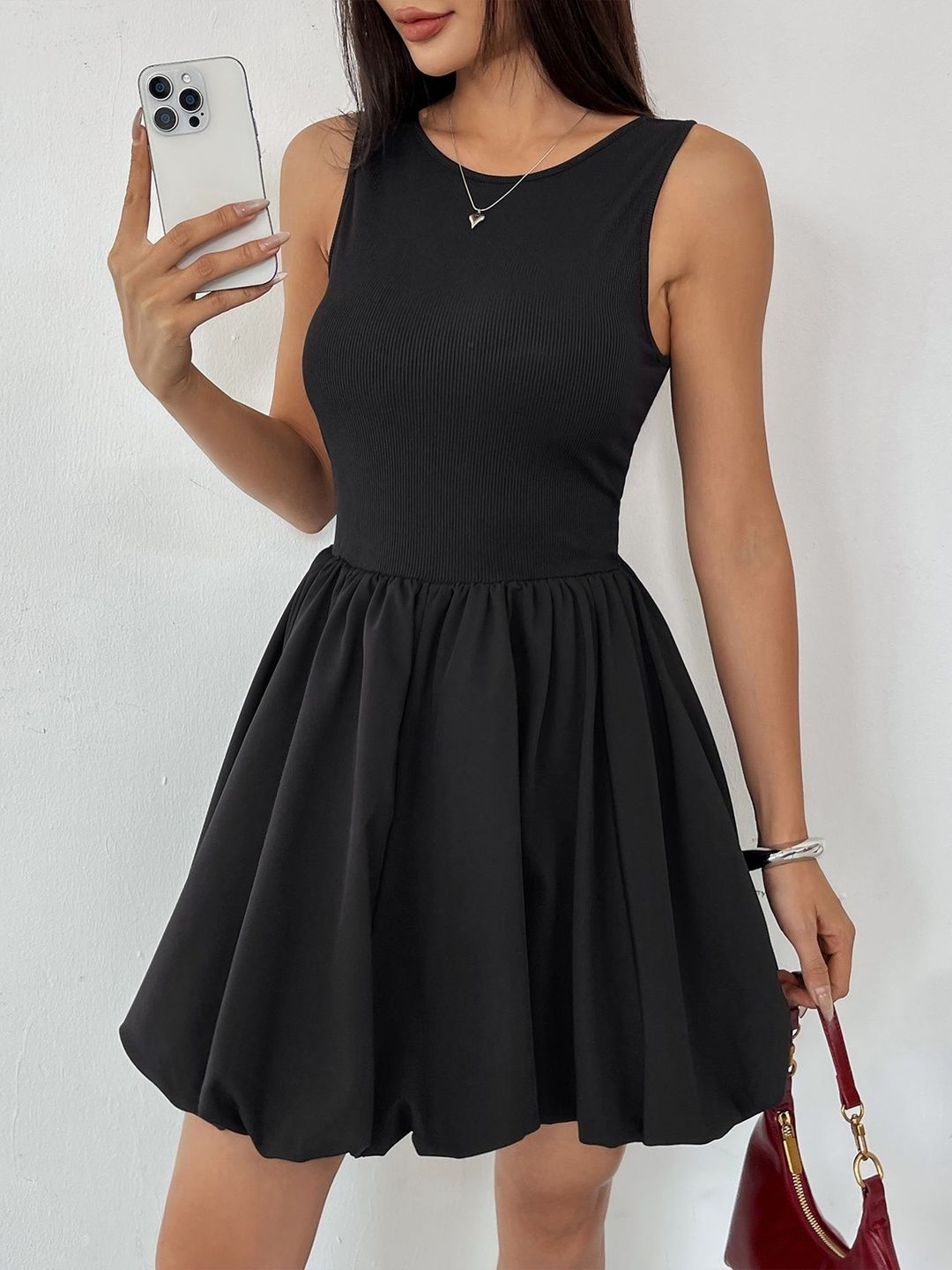 Balloon Mini Dress