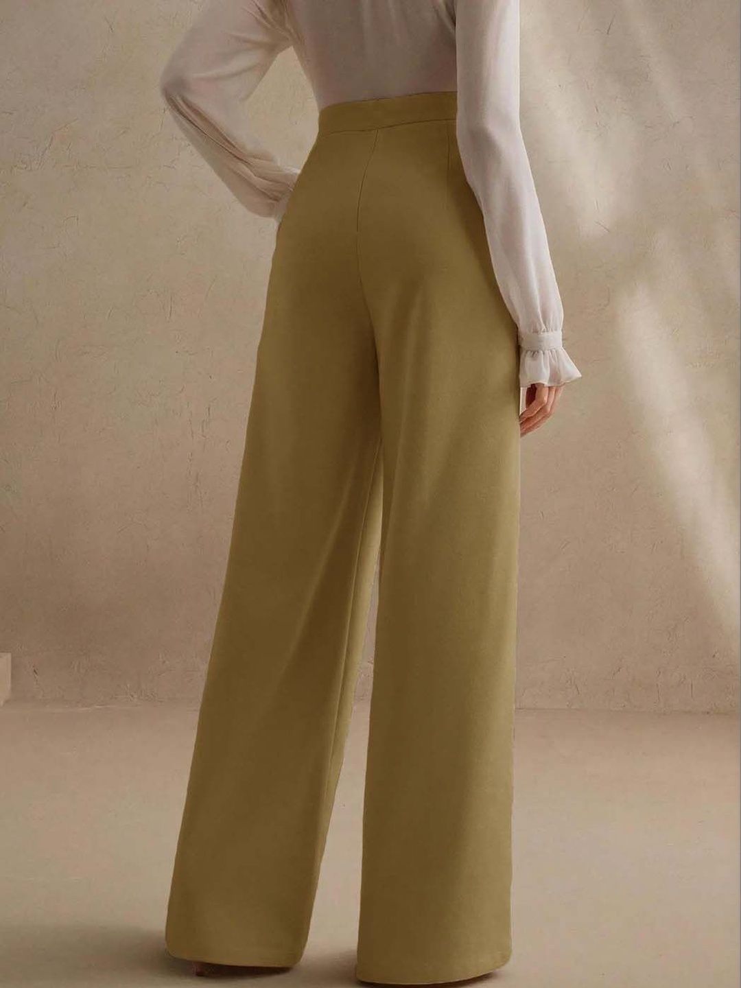 Women Wrinkle Free Trousers