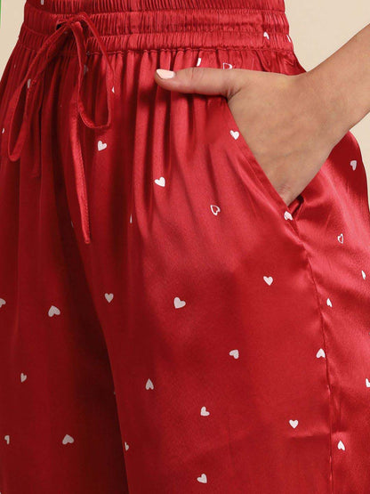 Women Printed Night suit