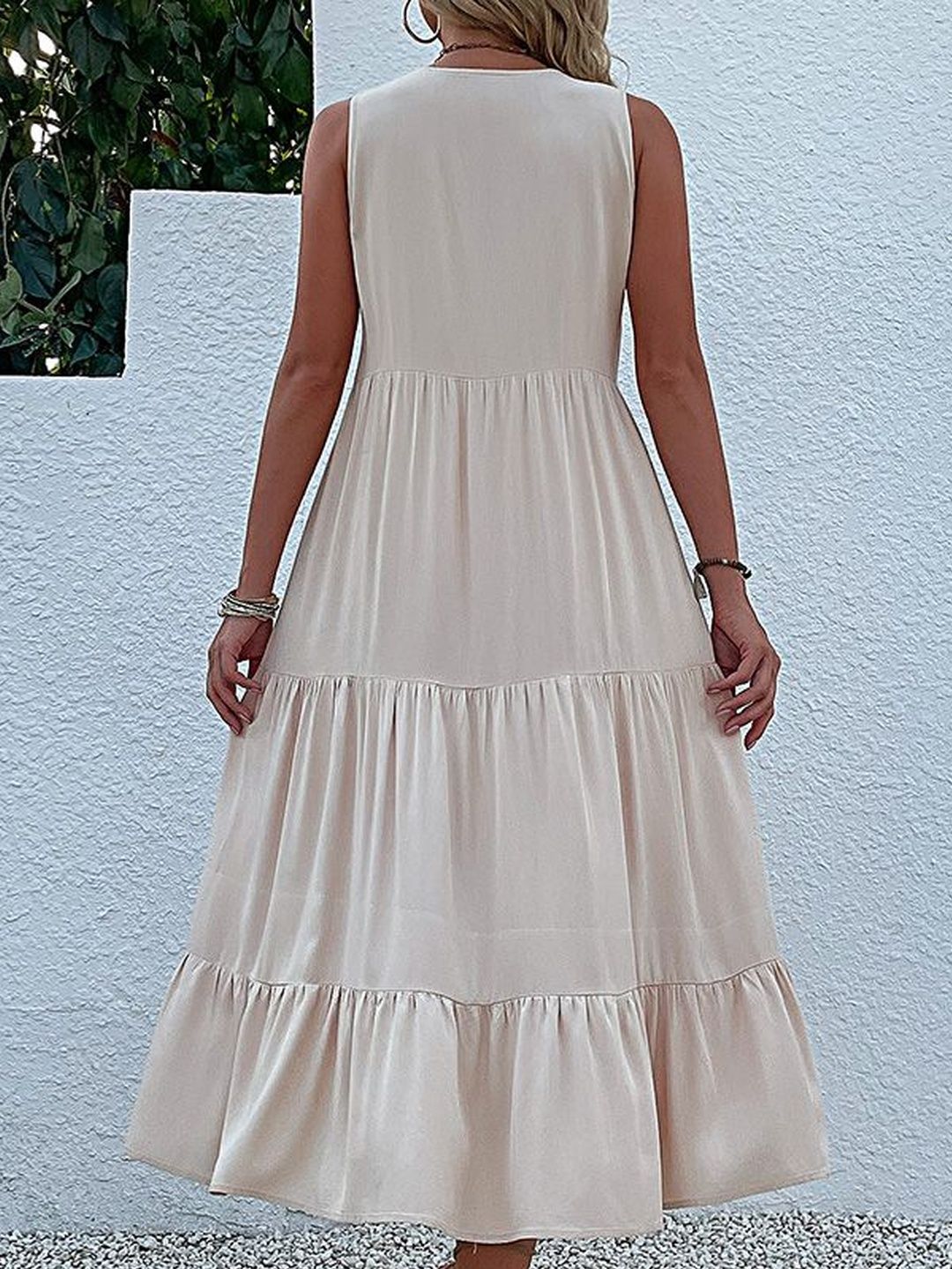 A-Line Midi Dress