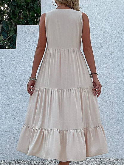 A-Line Midi Dress