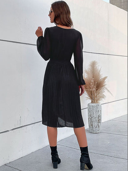 Women's Black Midi Dress Blend