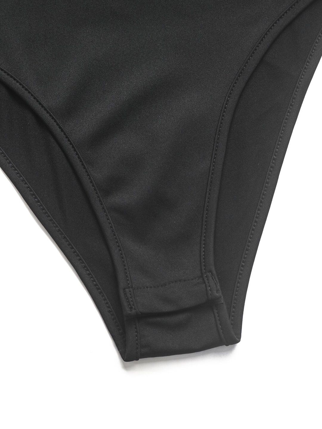 Self Design Round Neck Bodysuit