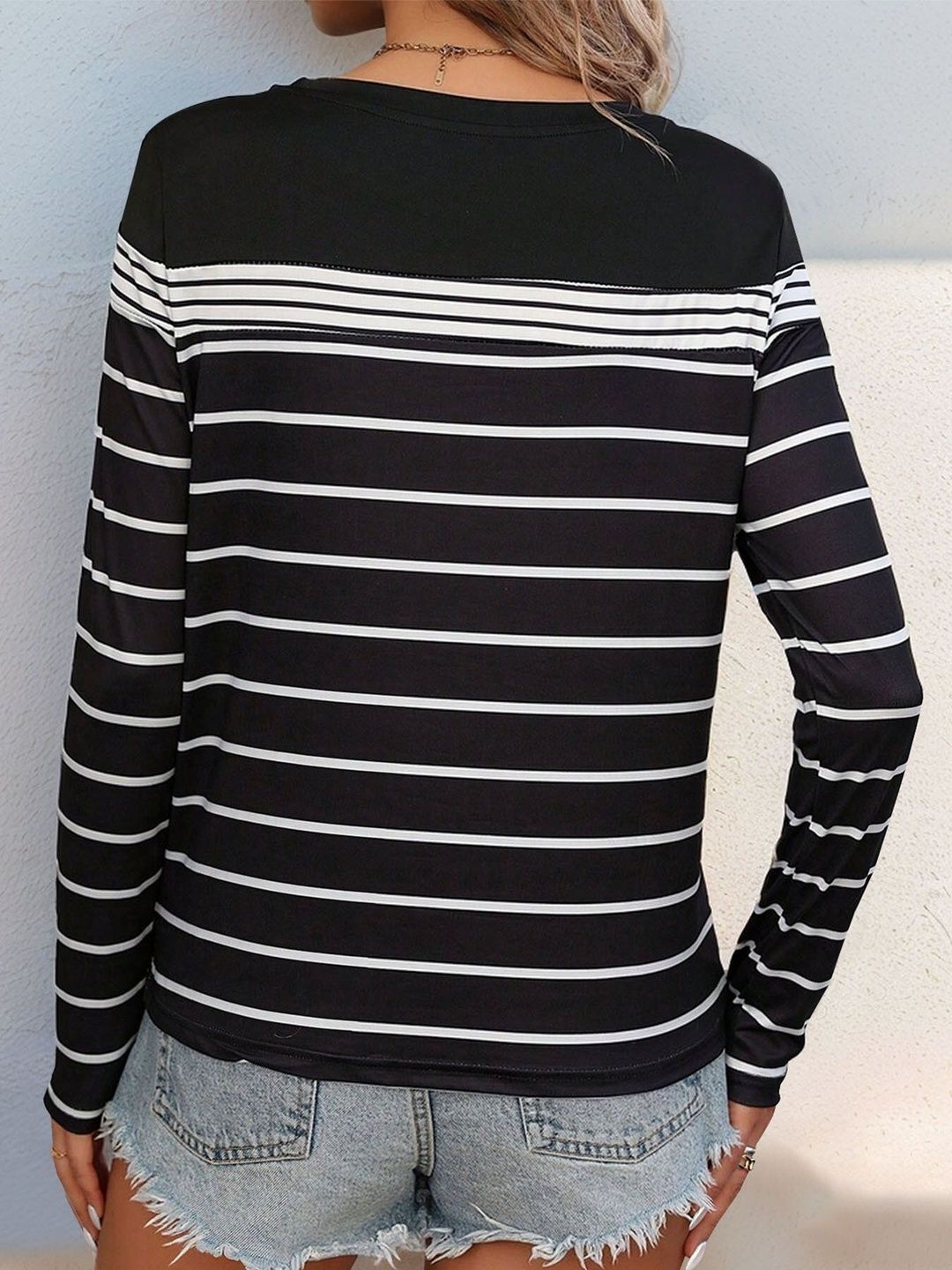 Women Striped T-shirt