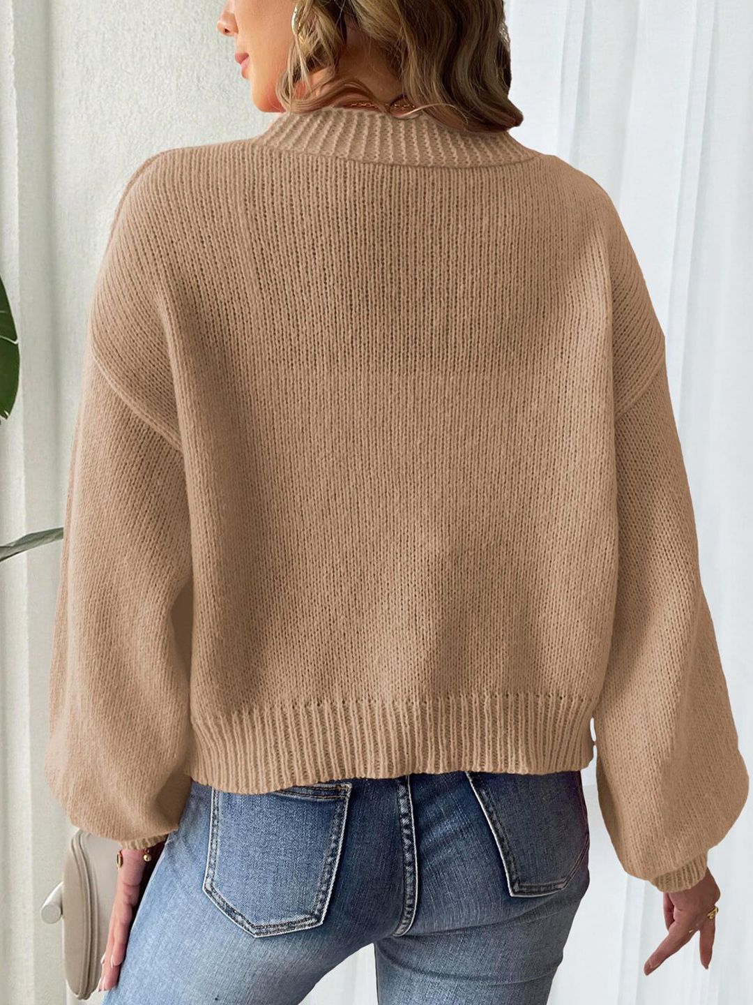 Women Cardigan with Applique Detail