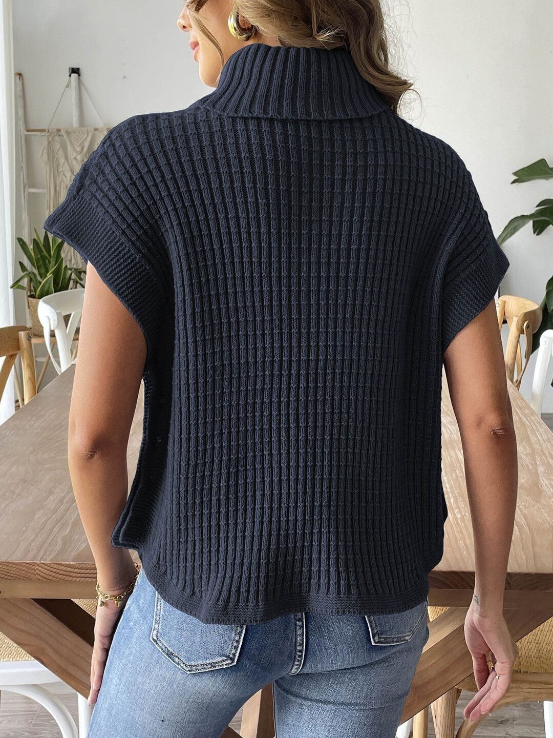 Women Ribbed Pullover