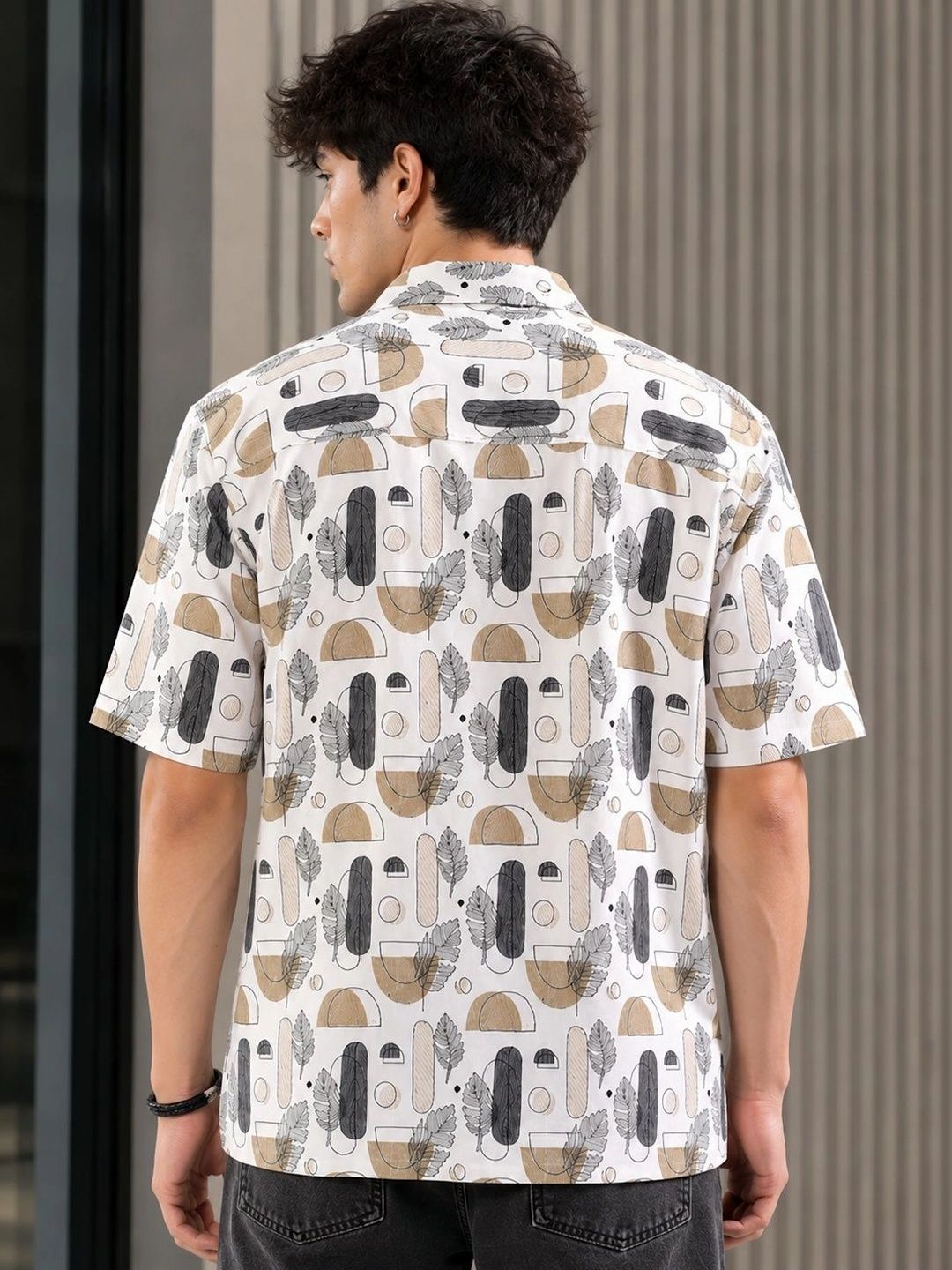 Men Printed Casual Shirt