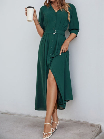 A-Line Midi Dress