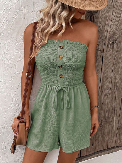 Basic Jumpsuit with Ruffles