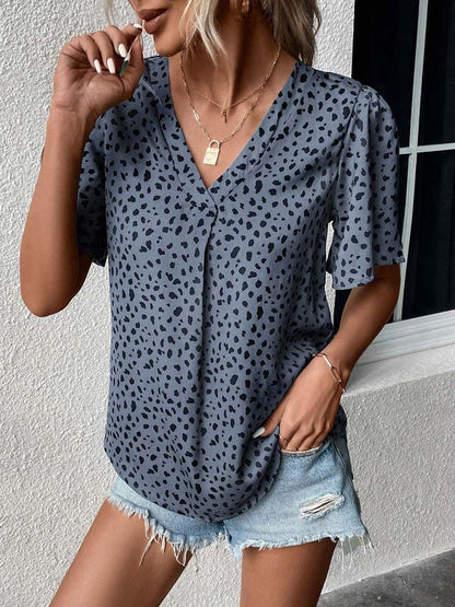 NOWI Animal Print Top