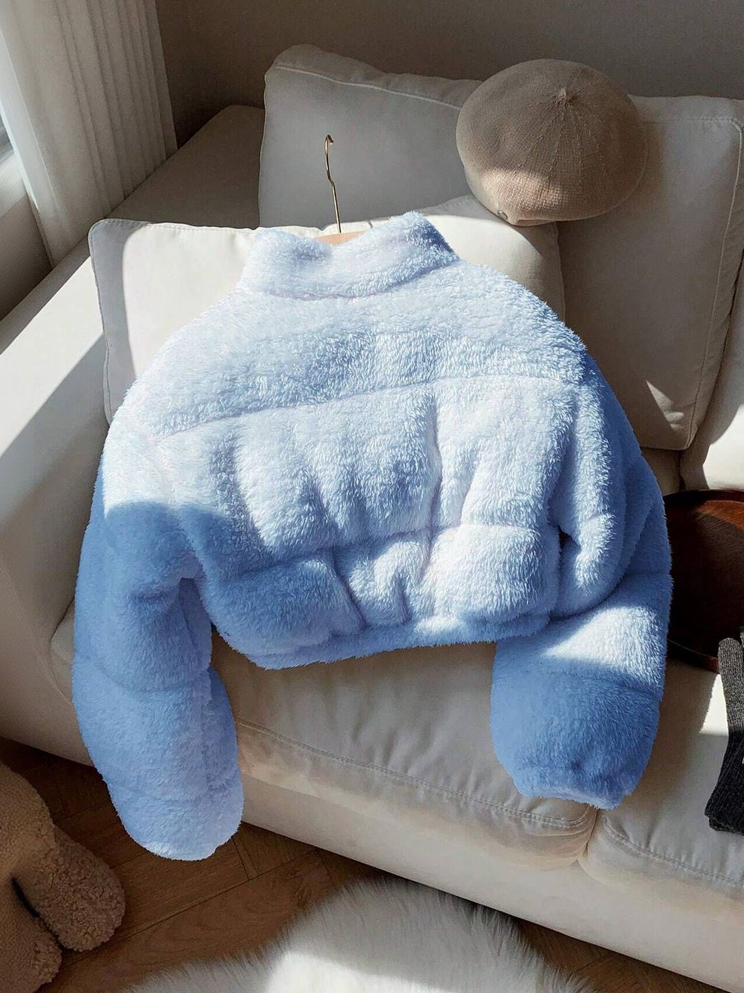 NOWI Women Lightweight Crop Puffer Jacket