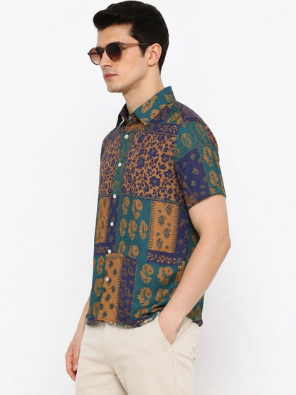 Men Comfort Printed Casual Shirt