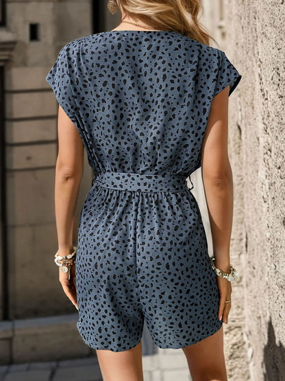 Printed with Applique Jumpsuit