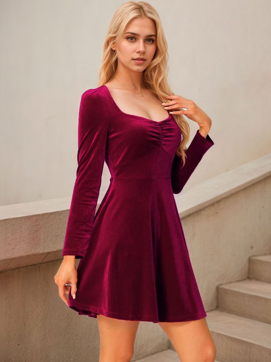 NOWI Fit & Flare Dress