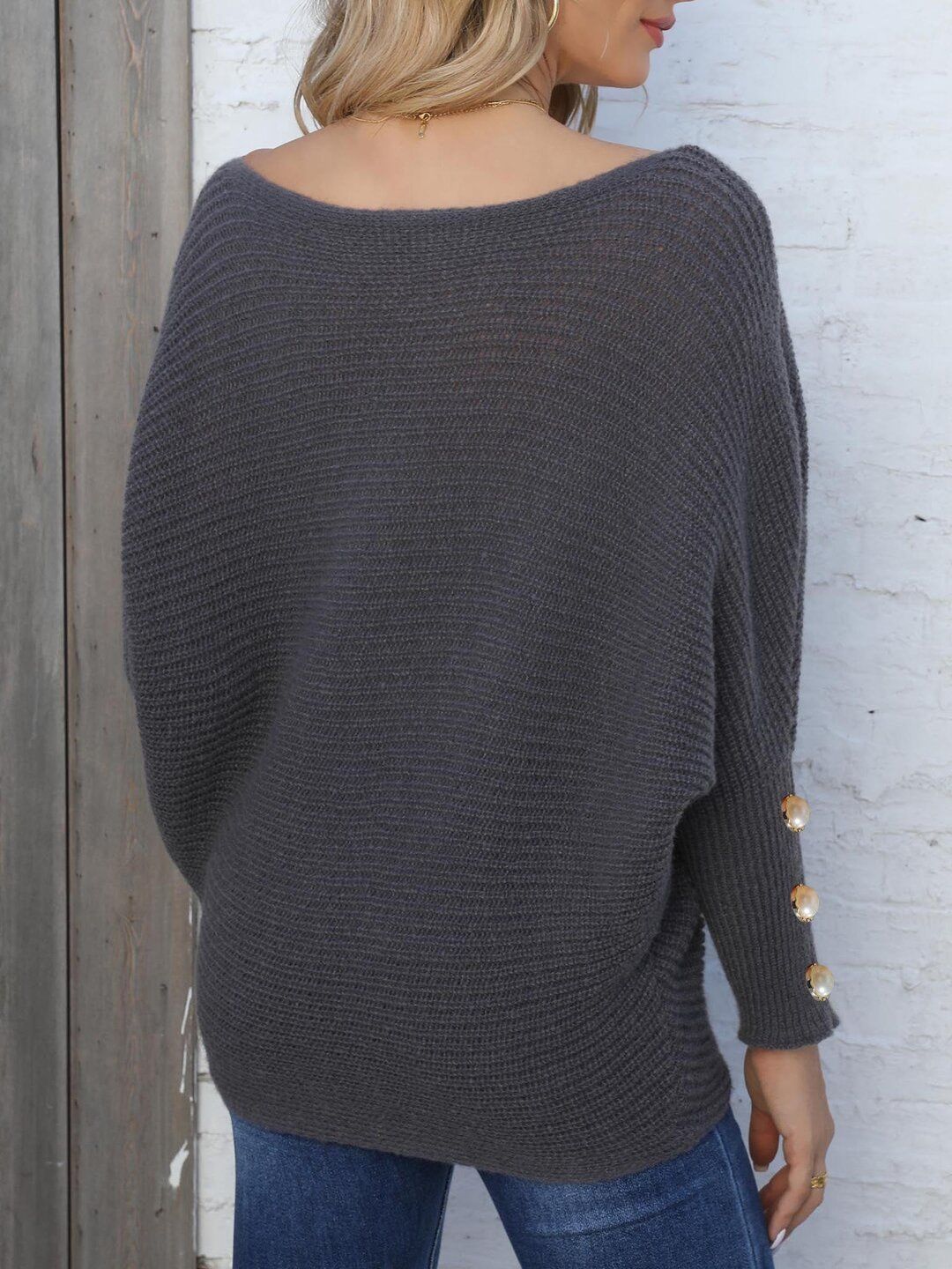 Women Ribbed Pullover