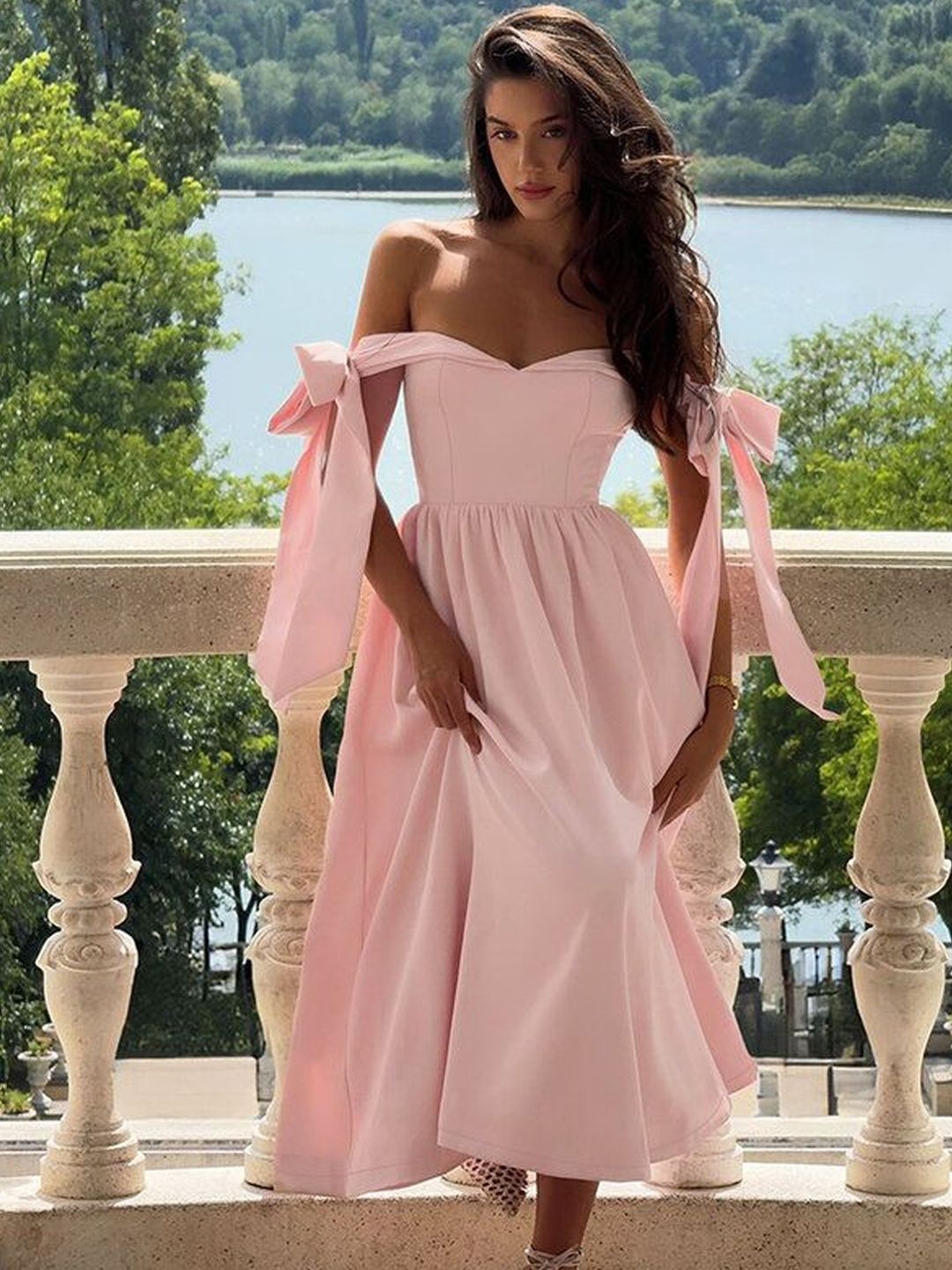 Fit & Flare Midi Dress