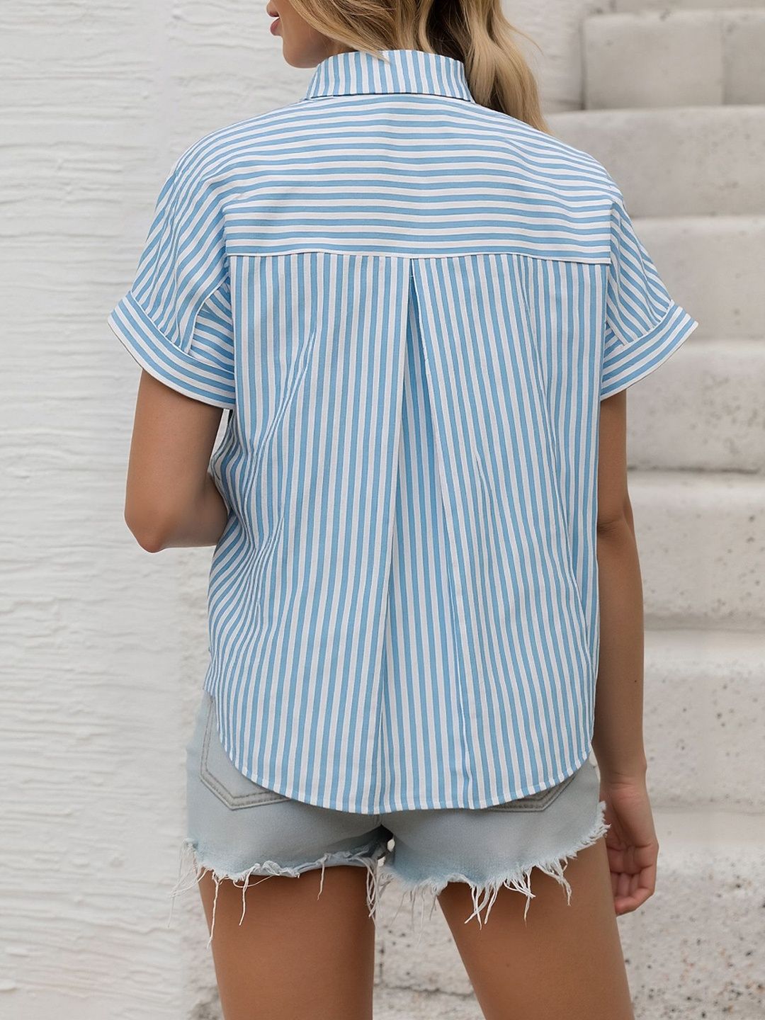 Women Striped Casual Shirt