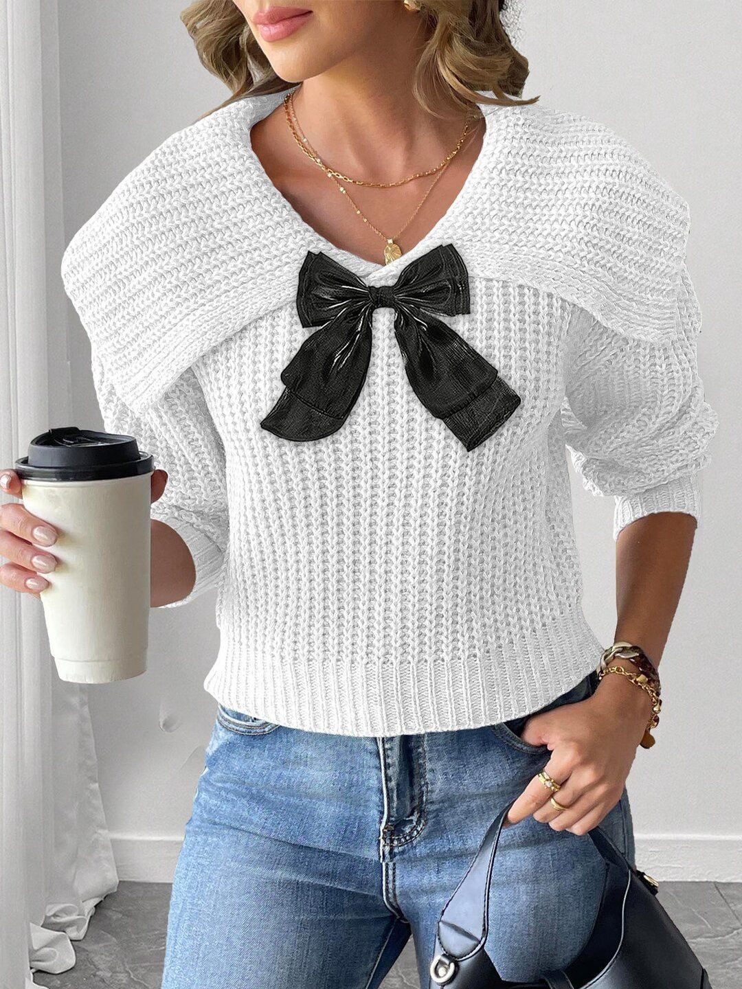 Women Ribbed Pullover