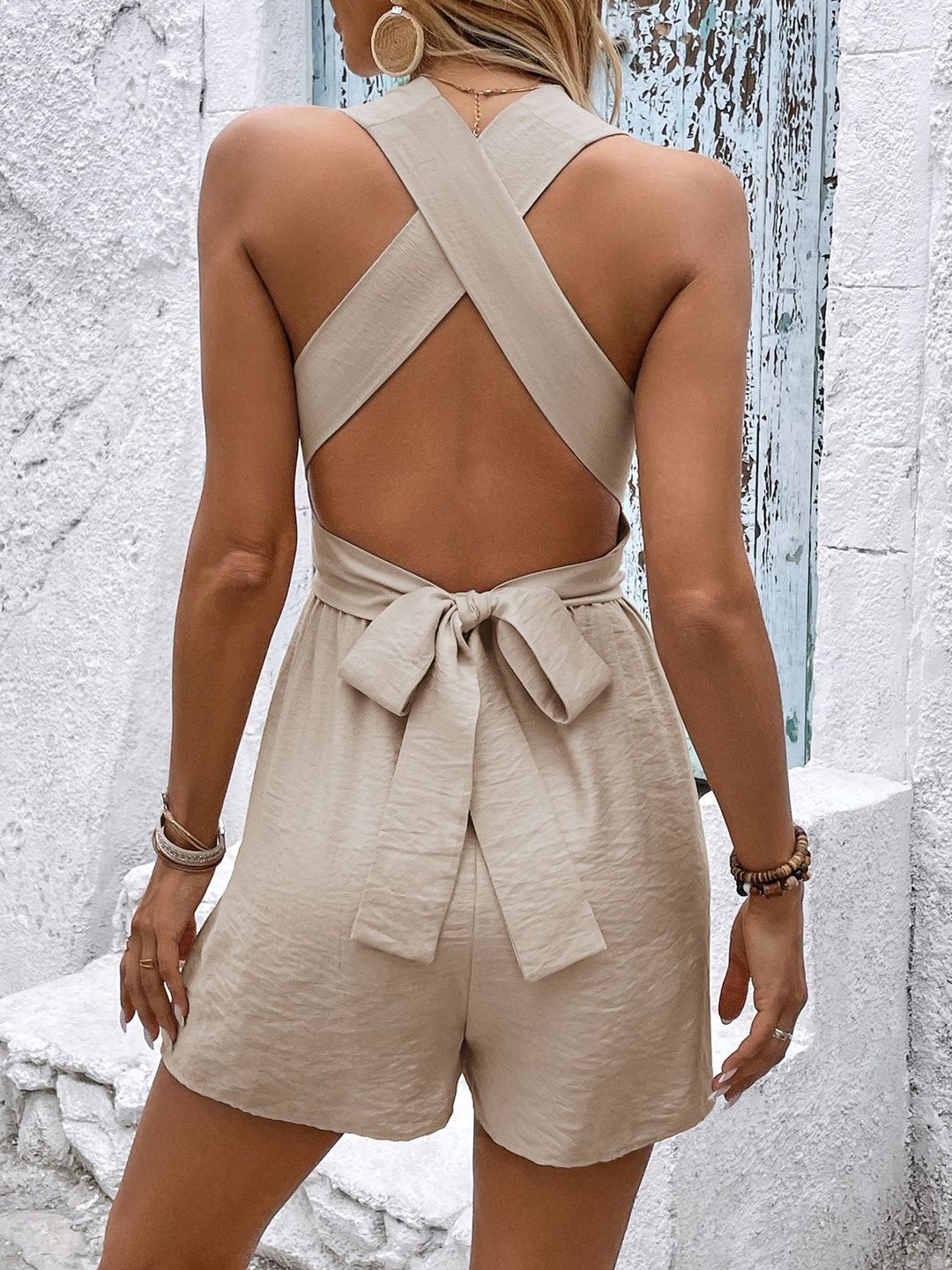 Liva Halter Neck Jumpsuit